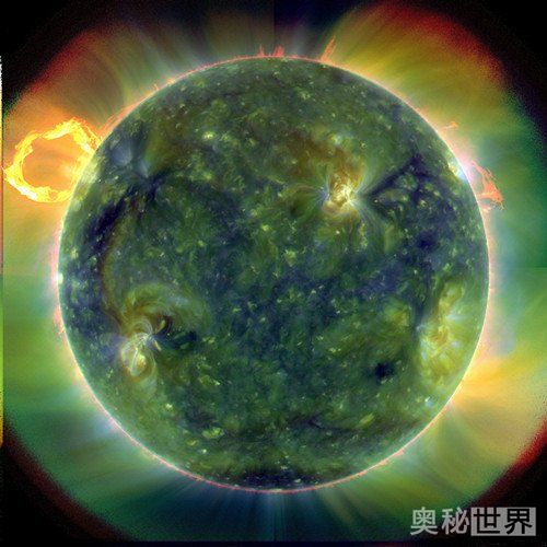 美国宇航局发布太阳内部照片