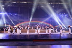 曲靖市第四届少数民族传统体育运动会在罗平县隆重开幕