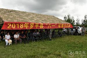 罗平县开展2018年党政领导干部“八一”军事日活动