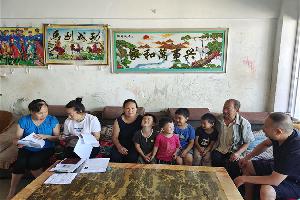 罗平县民政局对新增事实无人抚养儿童开展入户核查工作